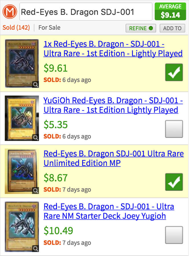 Price Guide for Yu-Gi-Oh Cards | CardMavin