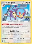 Pokemon GO card 057/078